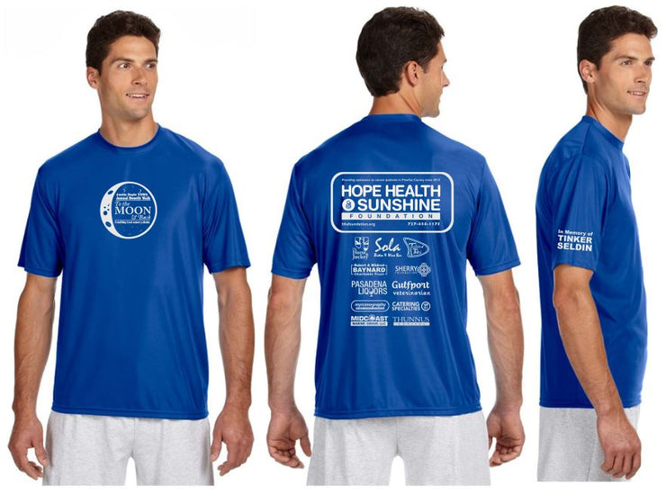 HHS Walk to the Moon -  Reflective Tee - 100% Mesh Polyester