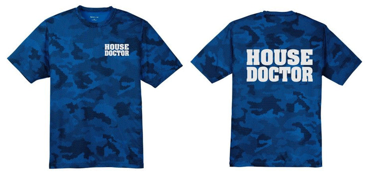 House Doctor Camo Tee - 100% Polyester