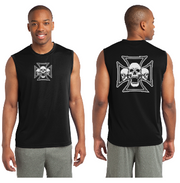 Iron Skulls Sleeveless - 100% Polyester