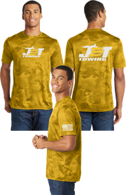 Jet Towing Reflective Tee - Camo Poly Tee - Gold