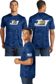Jet Towing Reflective Tee - Camo Poly Tee - Gold