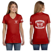 Latter Day Riders  V-Neck Tee - 100% Cotton