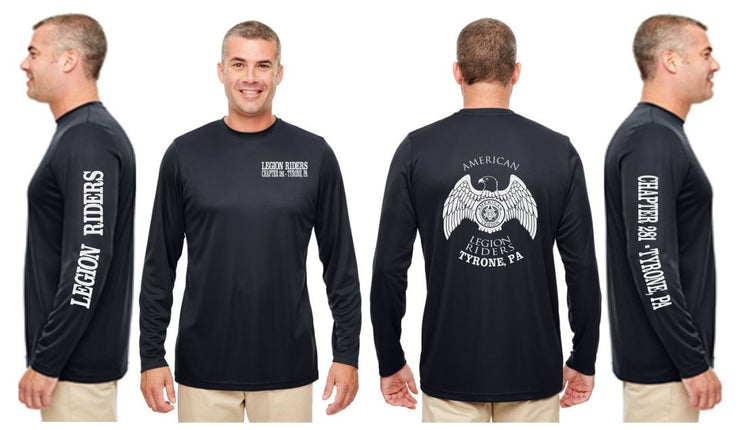 LR - 281 Reflective Long Sleeve - 100% Interlock Polyester