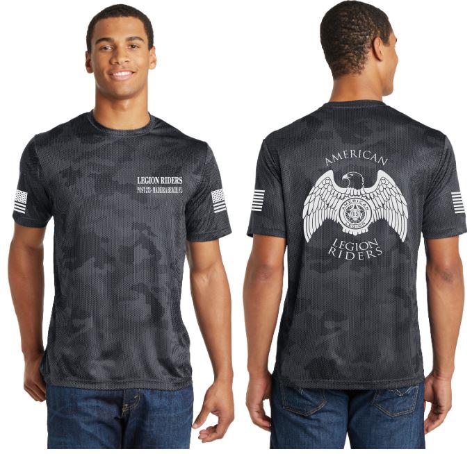 LR - 273 Camo Dry Fit Tee - 100% Polyester