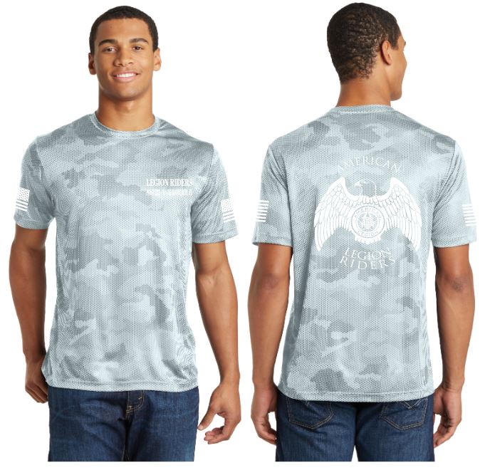 LR - 273 Camo Dry Fit Tee - 100% Polyester