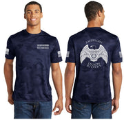 LR - 273 Camo Dry Fit Tee - 100% Polyester