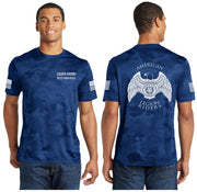 LR - 273 Camo Dry Fit Tee - 100% Polyester