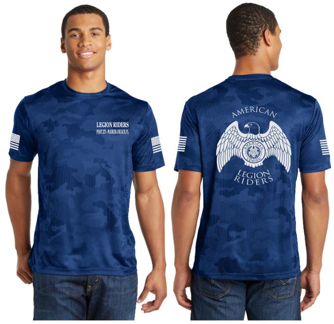LR - 273 Camo Dry Fit Tee - 100% Polyester