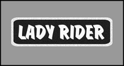 1 x 3.5 inch Patch - Lady Rider B