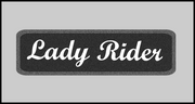 1 x 3.5 inch Patch - Lady Rider C