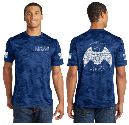 LR - 173  Camo Tee - 100% Polyester