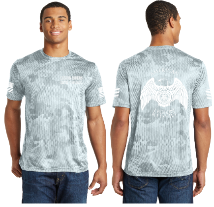 LR - 173  Camo Tee - 100% Polyester