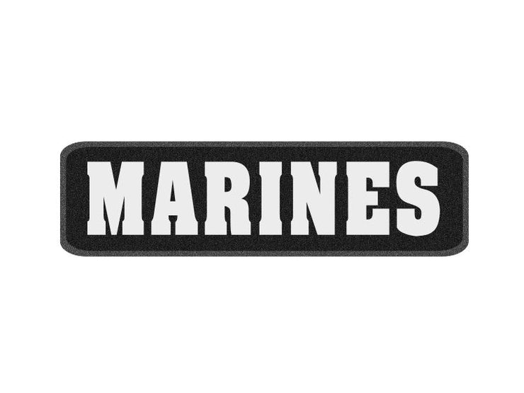 10 x 3 inch Sew on Patch - Marines