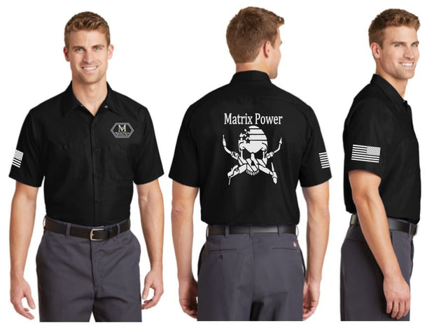 Matrix Power Management Mechanic Shirts