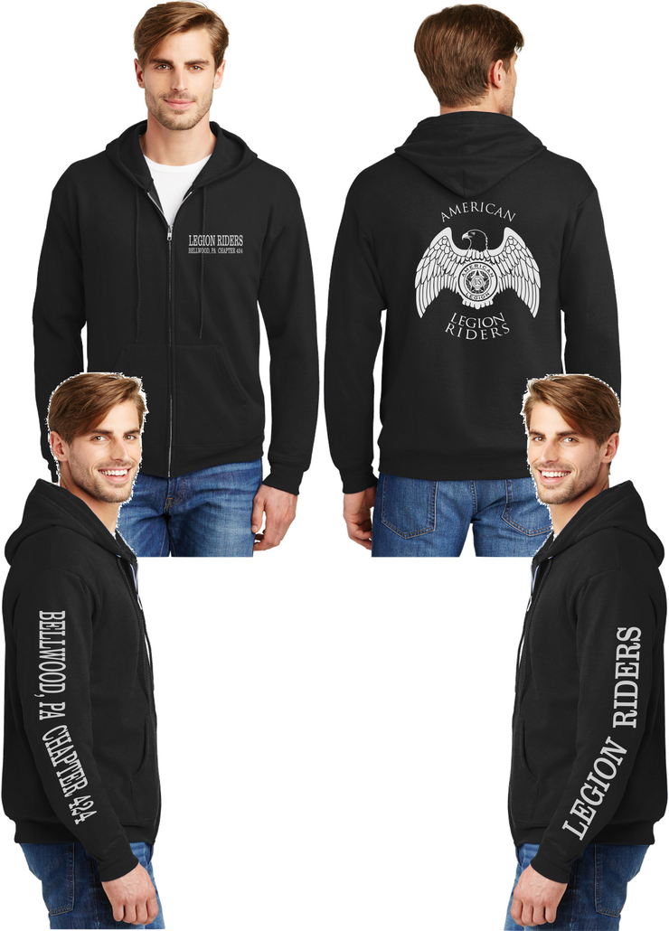 LR-424  Zippered Hoodie