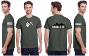 Montross Biogas Reflective Tee - 100% Cotton