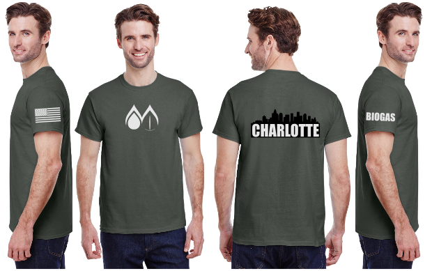 Montross Biogas Reflective Tee - 100% Cotton
