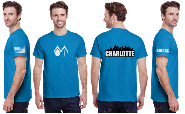 Montross Biogas Reflective Tee - 100% Cotton