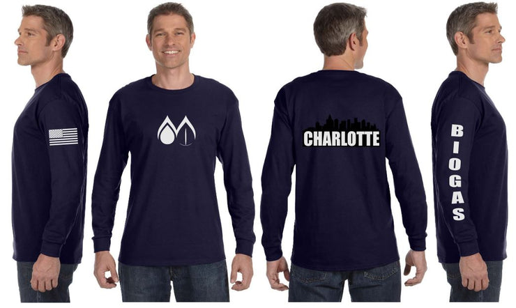 Montross Biogas Reflective Long Sleeve - 100% Cotton - More Colors