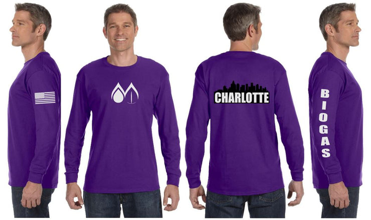 Montross Biogas Reflective Long Sleeve - 100% Cotton