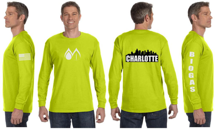 Montross Biogas Reflective Long Sleeve - 100% Cotton - More Colors