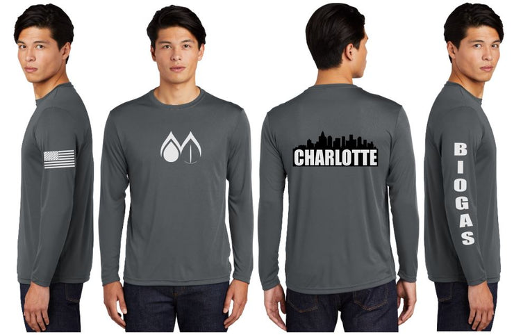 Montross Biogas Reflective Long Sleeve - 100% Polyester