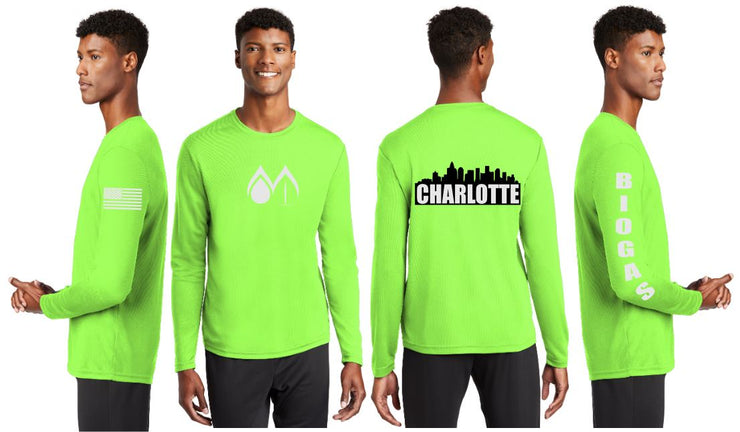 Montross Biogas Reflective Long Sleeve - 100% Polyester