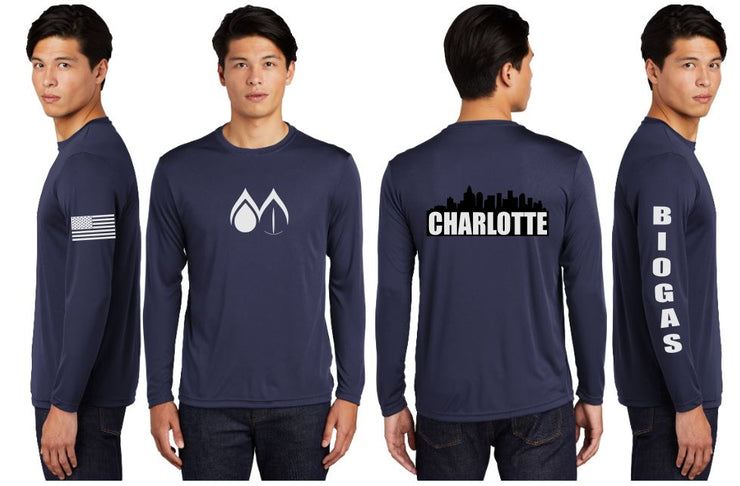 Montross Biogas Reflective Long Sleeve - 100% Polyester