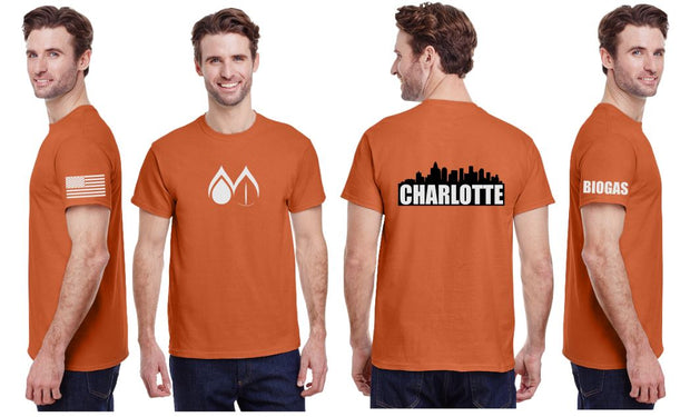 Montross Biogas Reflective Tee - 100% Cotton