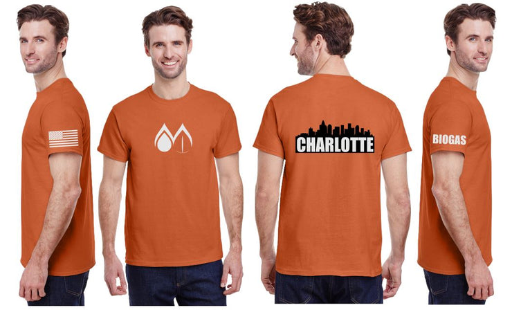 Montross Biogas Reflective Tee - 100% Cotton