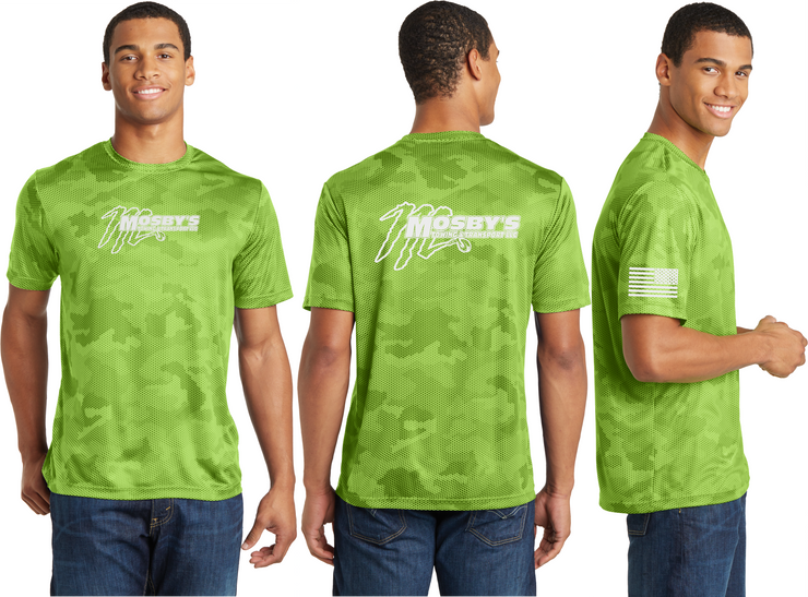 Mosby's Reflective Tee - Camo Poly Tee