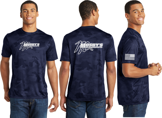 Mosby's Reflective Tee - Camo Poly Tee