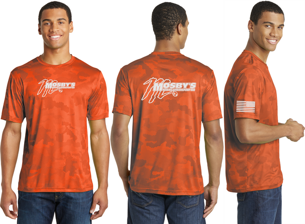 Mosby's Reflective Tee - Camo Poly Tee