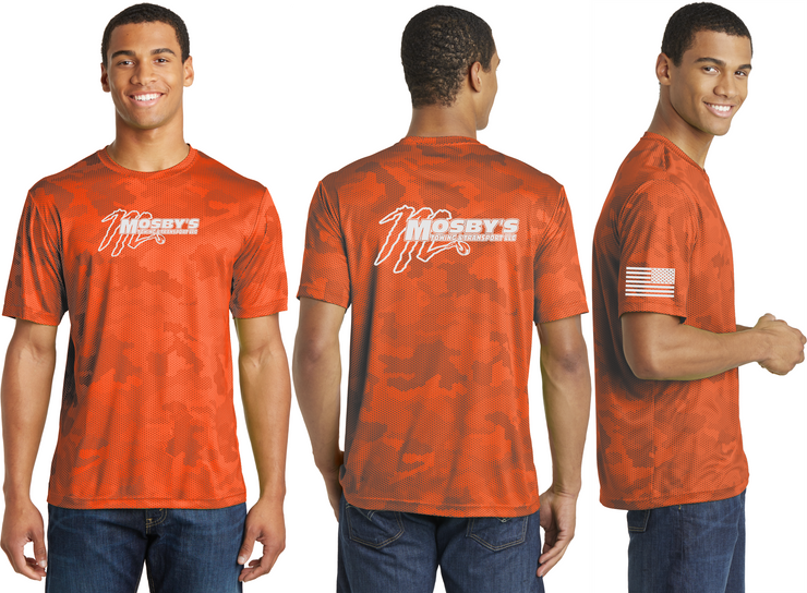 Mosby's Reflective Tee - Camo Poly Tee