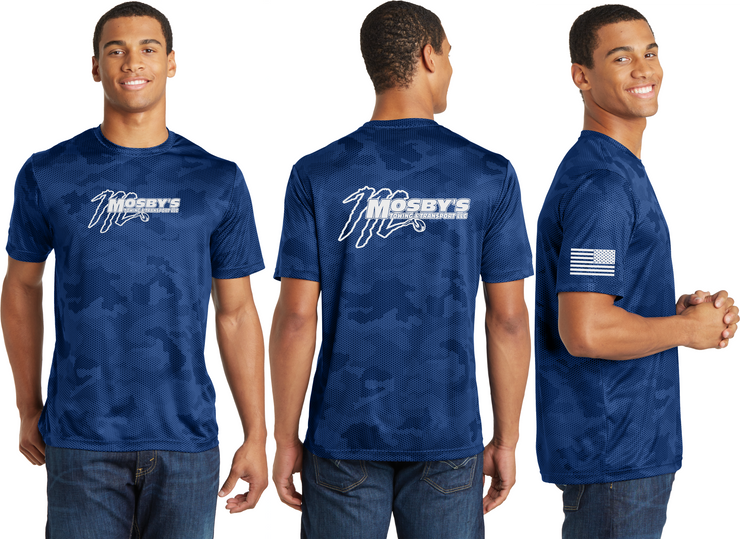 Mosby's Reflective Tee - Camo Poly Tee