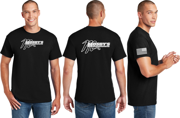Mosby's Reflective Tee - Dry Blend 50% Cotton - 50% Poly