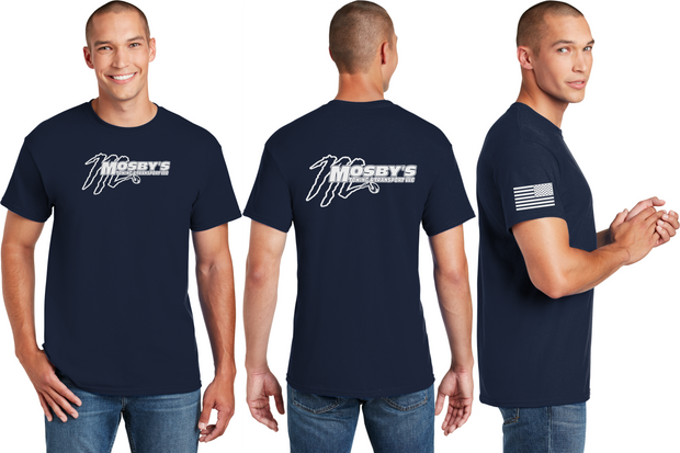 Mosby's Reflective Tee - Dry Blend 50% Cotton - 50% Poly