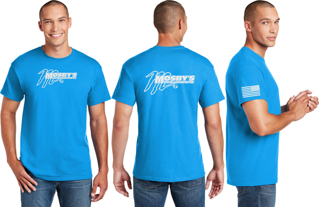 Mosby's Reflective Tee - Dry Blend 50% Cotton - 50% Poly