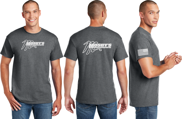 Mosby's Reflective Tee - Dry Blend 50% Cotton - 50% Poly