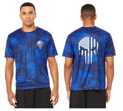 Flag Punisher Reflective Camo Tee - 100% Polyester