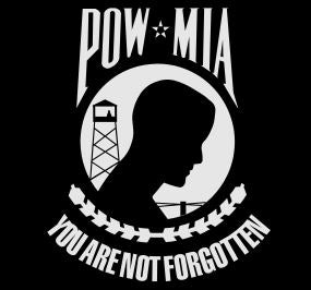 POW MIA Reflective Hoodie - Zippered