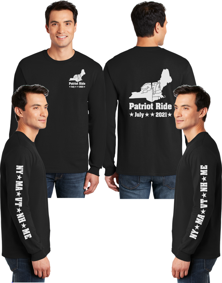 SCHOG Patriot Ride Reflective Tee - Dry Blend 50% Cotton - 50% Poly