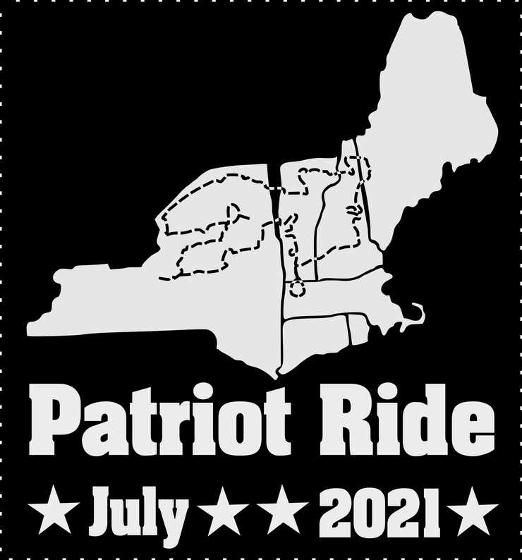 SCHOG Patriot Ride Reflective Tee - Dry Blend 50% Cotton - 50% Poly