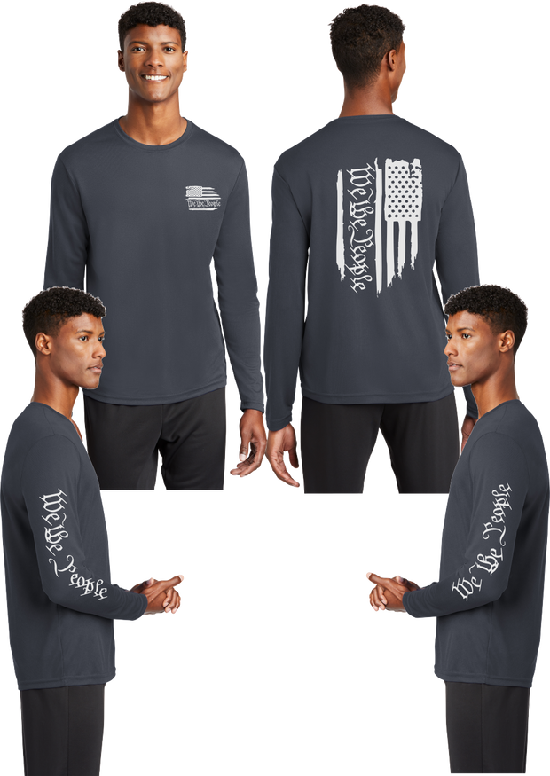 We The People - Reflective Long Sleeve - 100% Mesh Polyester