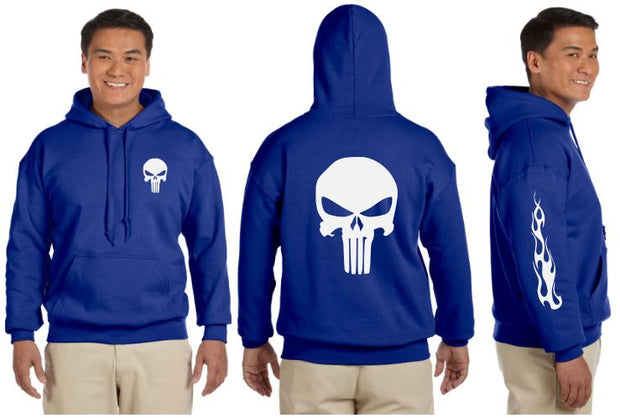 Punisher Reflective Hoodie - Pullover