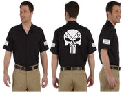 Rebel Punisher Reflective Mechanic Shirt