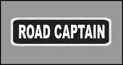 1 x 3.5 inch Patch - Road Captain