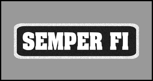 1 x 3.5 inch Patch - Semper Fi