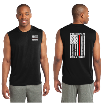 Thin Red Line Sleeveless - 100% Polyester