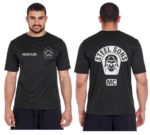 Steel Sons Reflective Tee - 100% Polyester